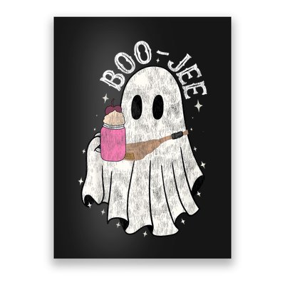 Vintage Ghost Spooky Funny Halloween Costume Boujee Boo Jee Poster