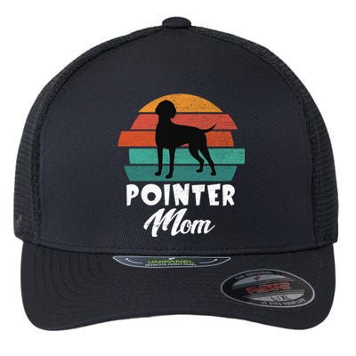 Vintage Ger Shorthaired Pointer Mom Dog Cute Funny Mother Gift Flexfit Unipanel Trucker Cap