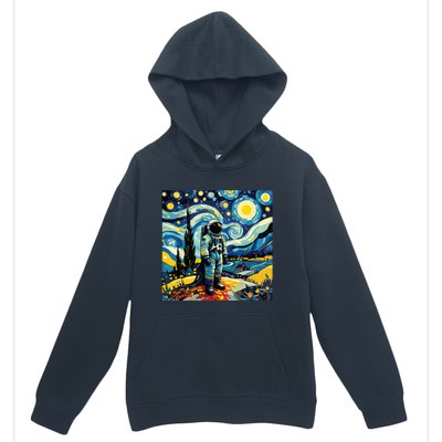 Van Gogh Starry Night Astronaut Space Lovers Urban Pullover Hoodie