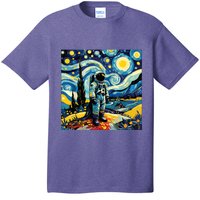 Van Gogh Starry Night Astronaut Space Lovers T-Shirt