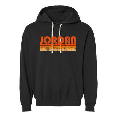 Vintage Grunge Style Jordan Garment-Dyed Fleece Hoodie