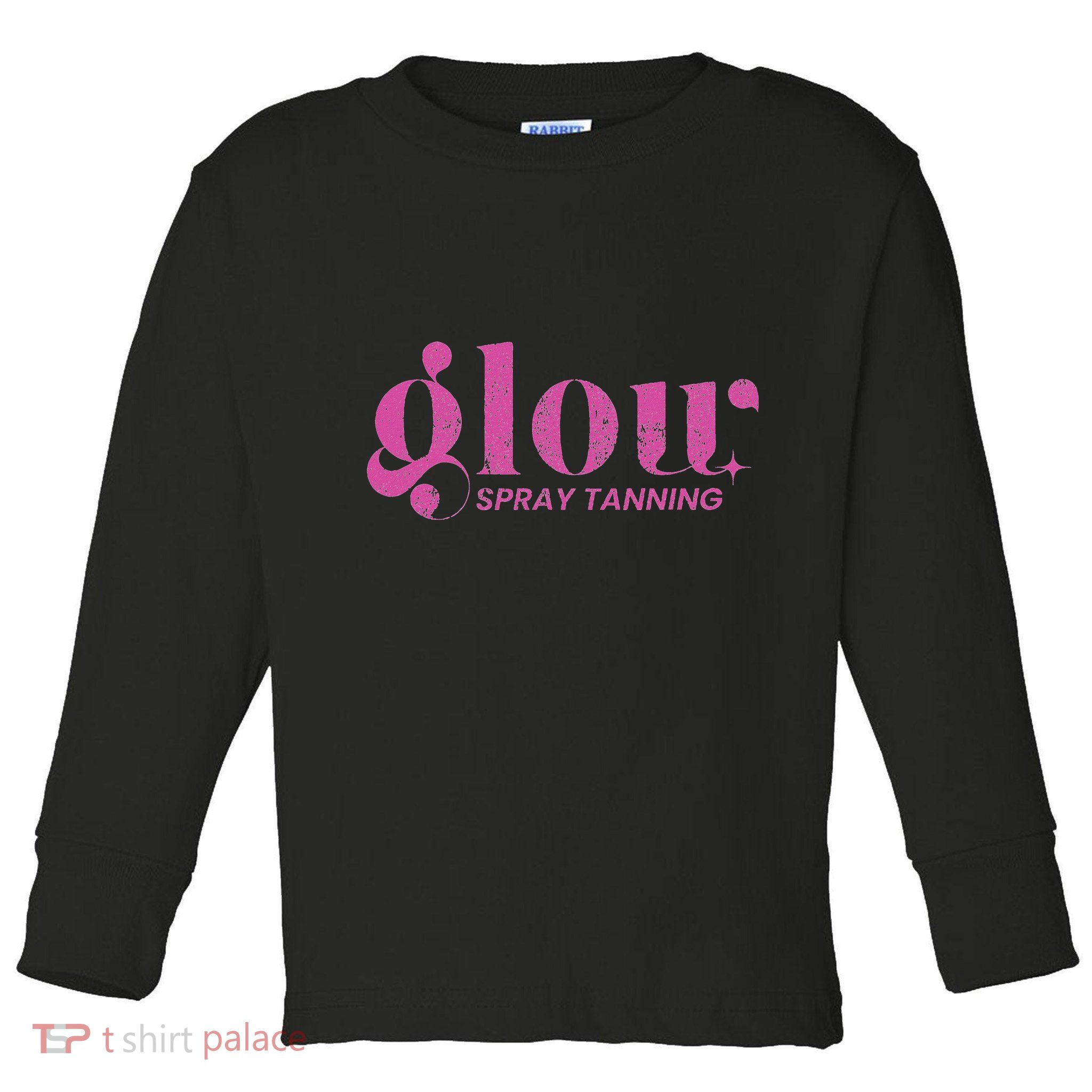 Vintage Glow Spray Tanning Spray Tan Artist Toddler Long Sleeve Shirt