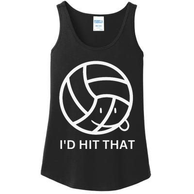 Volleyball graphic sports club graphic tee Premium Ladies Essential Tank