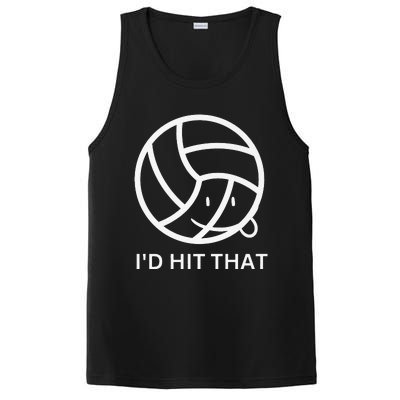 Volleyball graphic sports club graphic tee Premium PosiCharge Competitor Tank