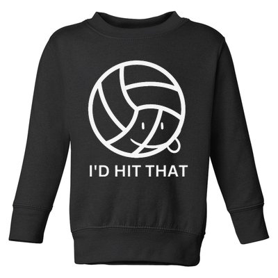 Volleyball graphic sports club graphic tee Premium Toddler Sweatshirt