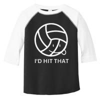 Volleyball graphic sports club graphic tee Premium Toddler Fine Jersey T-Shirt