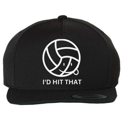 Volleyball graphic sports club graphic tee Premium Wool Snapback Cap