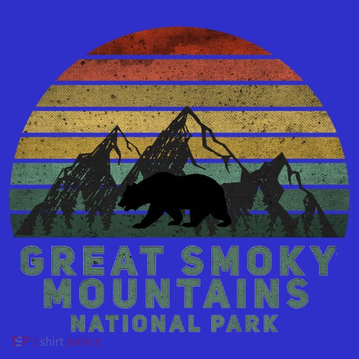 Vintage Great Smoky Mountains National Park Bear Meaningful Gift Tall T-Shirt