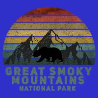Vintage Great Smoky Mountains National Park Bear Meaningful Gift Womens T-Shirt