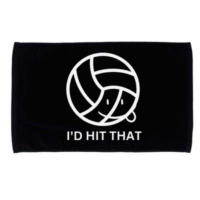 Volleyball graphic sports club graphic tee Microfiber Hand Towel