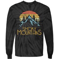 Vintage Great Smoky Mountains National Park GSMNP Tie-Dye Long Sleeve Shirt