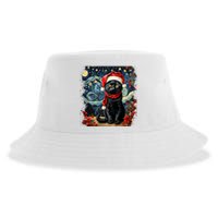 Van Gogh Starry Night Cat Funny Cat Christmas Sustainable Bucket Hat