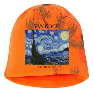 Van Gogh Starry Night Impressionist Art Vincent Van Gogh Gift Kati - Camo Knit Beanie