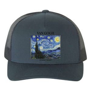 Van Gogh Starry Night Impressionist Art Vincent Van Gogh Gift Yupoong Adult 5-Panel Trucker Hat