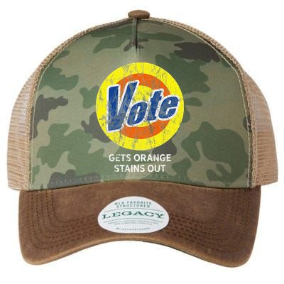 Vote Gets Stubborn Orange Stains Out Detergent Legacy Tie Dye Trucker Hat
