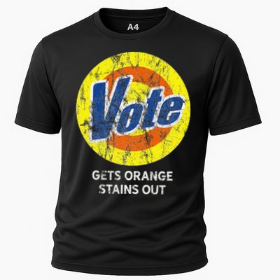Vote Gets Stubborn Orange Stains Out Detergent Performance Shirt