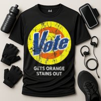 Vote Gets Stubborn Orange Stains Out Detergent Performance Shirt