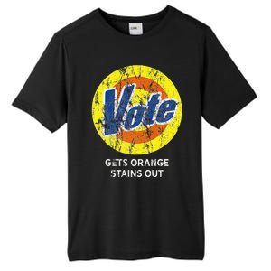 Vote Gets Stubborn Orange Stains Out Detergent Tall Fusion ChromaSoft Performance T-Shirt