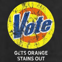 Vote Gets Stubborn Orange Stains Out Detergent 15oz Campfire Ceramic Mug