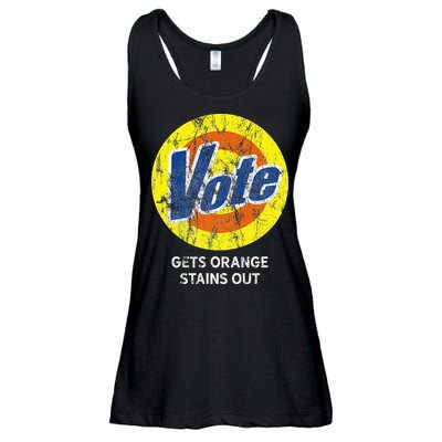 Vote Gets Stubborn Orange Stains Out Detergent Ladies Essential Flowy Tank