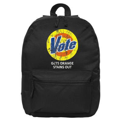 Vote Gets Stubborn Orange Stains Out Detergent 16 in Basic Backpack