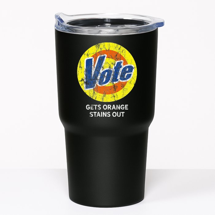 Vote Gets Stubborn Orange Stains Out Detergent Tumbler