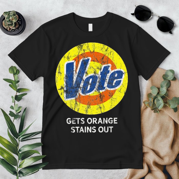 Vote Gets Stubborn Orange Stains Out Detergent Premium T-Shirt