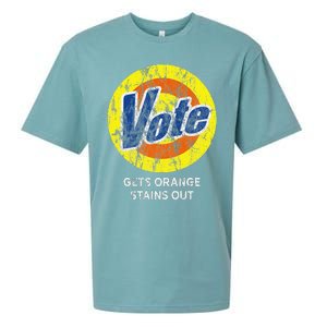 Vote Gets Stubborn Orange Stains Out Detergent Sueded Cloud Jersey T-Shirt