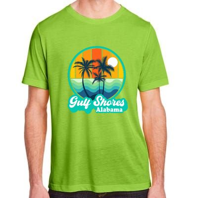 Vintage Gulf Shores Alabama Summer Vacation Beach Souvenirs Adult ChromaSoft Performance T-Shirt