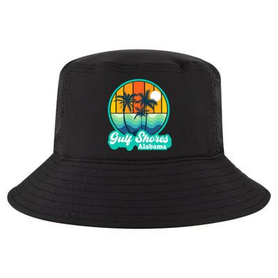 Vintage Gulf Shores Alabama Summer Vacation Beach Souvenirs Cool Comfort Performance Bucket Hat