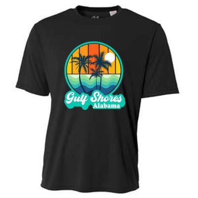 Vintage Gulf Shores Alabama Summer Vacation Beach Souvenirs Cooling Performance Crew T-Shirt