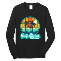 Vintage Gulf Shores Alabama Summer Vacation Beach Souvenirs Long Sleeve Shirt