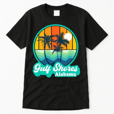Vintage Gulf Shores Alabama Summer Vacation Beach Souvenirs Tall T-Shirt
