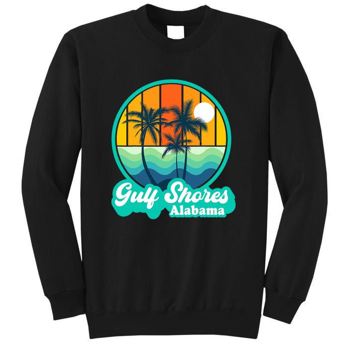 Vintage Gulf Shores Alabama Summer Vacation Beach Souvenirs Tall Sweatshirt