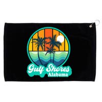 Vintage Gulf Shores Alabama Summer Vacation Beach Souvenirs Grommeted Golf Towel