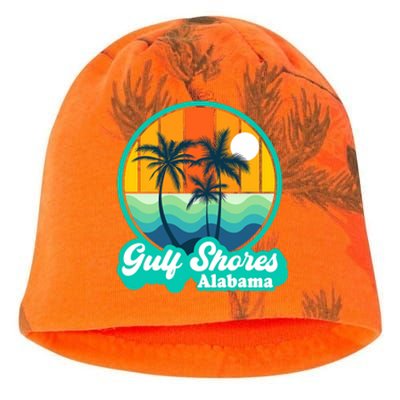 Vintage Gulf Shores Alabama Summer Vacation Beach Souvenirs Kati - Camo Knit Beanie