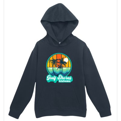 Vintage Gulf Shores Alabama Summer Vacation Beach Souvenirs Urban Pullover Hoodie