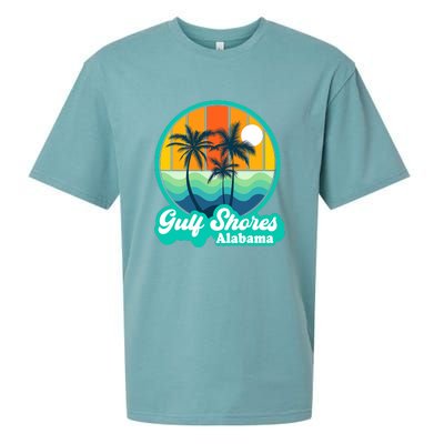 Vintage Gulf Shores Alabama Summer Vacation Beach Souvenirs Sueded Cloud Jersey T-Shirt