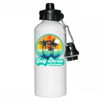 Vintage Gulf Shores Alabama Summer Vacation Beach Souvenirs Aluminum Water Bottle