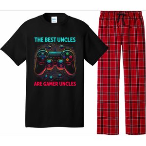 Video Gamer The Best Uncles Are Gamer Uncles Game Controller Gift Pajama Set