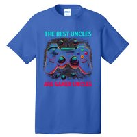 Video Gamer The Best Uncles Are Gamer Uncles Game Controller Gift Tall T-Shirt