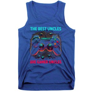 Video Gamer The Best Uncles Are Gamer Uncles Game Controller Gift Tank Top