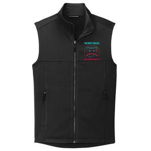 Video Gamer The Best Uncles Are Gamer Uncles Game Controller Gift Collective Smooth Fleece Vest