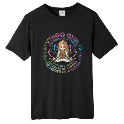 Virgo Girl The Soul Of A Gypsy Birthday Hippie Soul Tall Fusion ChromaSoft Performance T-Shirt