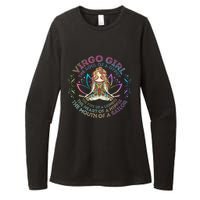 Virgo Girl The Soul Of A Gypsy Birthday Hippie Soul Womens CVC Long Sleeve Shirt