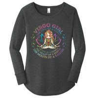 Virgo Girl The Soul Of A Gypsy Birthday Hippie Soul Women's Perfect Tri Tunic Long Sleeve Shirt