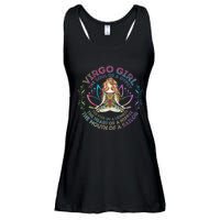 Virgo Girl The Soul Of A Gypsy Birthday Hippie Soul Ladies Essential Flowy Tank