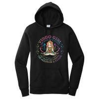 Virgo Girl The Soul Of A Gypsy Birthday Hippie Soul Women's Pullover Hoodie