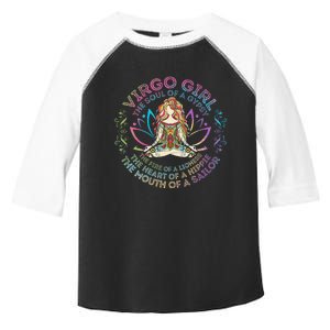 Virgo Girl The Soul Of A Gypsy Birthday Hippie Soul Toddler Fine Jersey T-Shirt