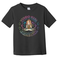 Virgo Girl The Soul Of A Gypsy Birthday Hippie Soul Toddler T-Shirt